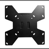 GISAN AX103 acero color negro Soporte de pared fijo para TV LED/LCD de peso máximo 20 kg y VESA 200 x 100 mm